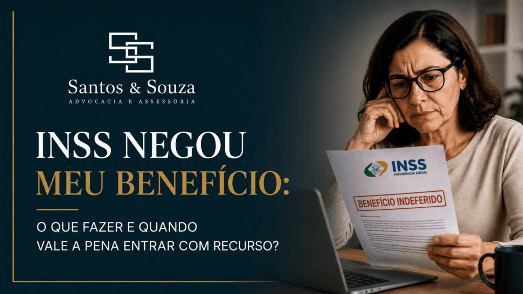 INSS Negou beneficio - Santos e Souza Advogados | Escritório de Advocacia em Belém - Pará